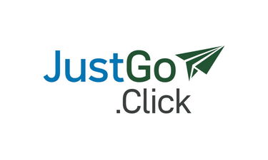 JustGo.click - Creative brandable domain for sale