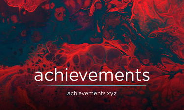 Achievements.xyz - Creative brandable domain for sale