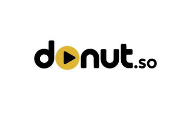 Donut.so - Creative brandable domain for sale