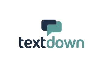 TextDown.com - Creative brandable domain for sale