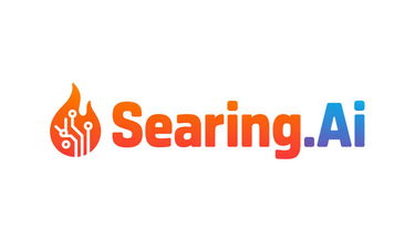 searing.ai - Creative brandable domain for sale
