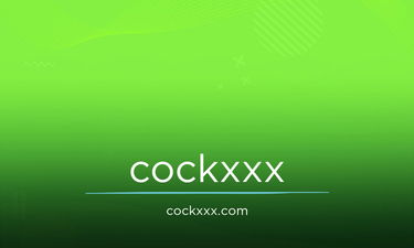 Cockxxx.com - Creative brandable domain for sale