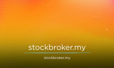 stockbroker.my - Creative brandable domain for sale