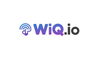 WiQ.io - Creative brandable domain for sale