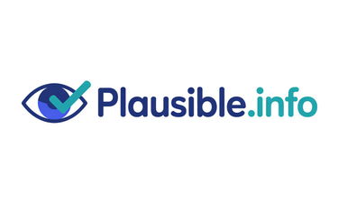 Plausible.info - Creative brandable domain for sale