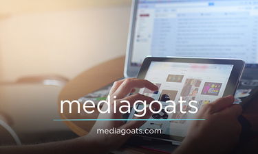 mediagoats.com - Creative brandable domain for sale
