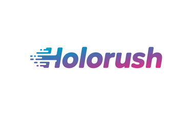 HoloRush.com - Creative brandable domain for sale
