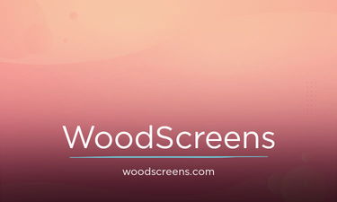 WoodScreens.com - Creative brandable domain for sale