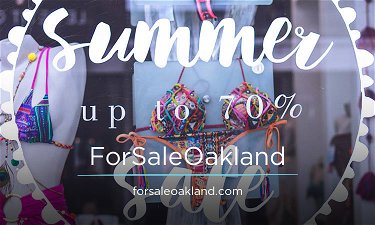 ForSaleOakland.com - Creative brandable domain for sale