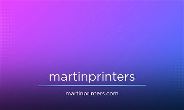 MartinPrinters.com - Creative brandable domain for sale