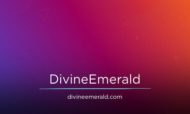 DivineEmerald.com - Creative brandable domain for sale
