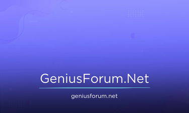 GeniusForum.Net - Creative brandable domain for sale