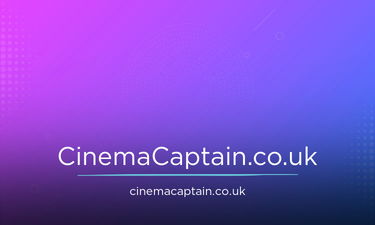 CinemaCaptain.co.uk - Creative brandable domain for sale