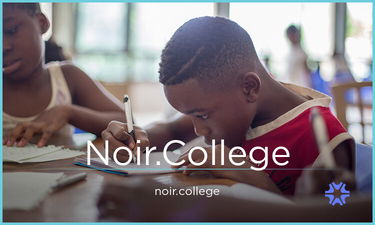 Noir.College - Creative brandable domain for sale