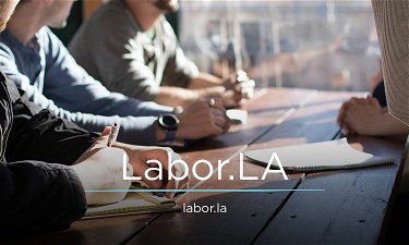 Labor.LA - Creative brandable domain for sale