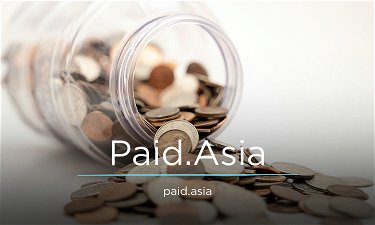 Paid.Asia - Creative brandable domain for sale