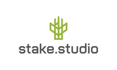 Stake.studio - Creative brandable domain for sale