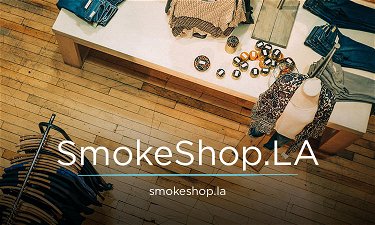 SmokeShop.LA - Creative brandable domain for sale