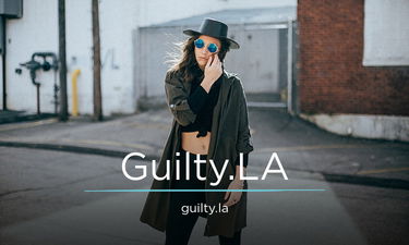 Guilty.LA - Creative brandable domain for sale