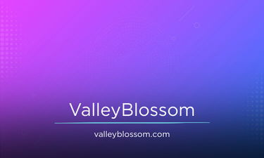 ValleyBlossom.com - Creative brandable domain for sale