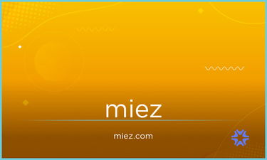 Miez.com - Creative brandable domain for sale