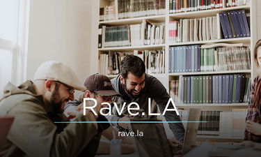 Rave.LA - Creative brandable domain for sale