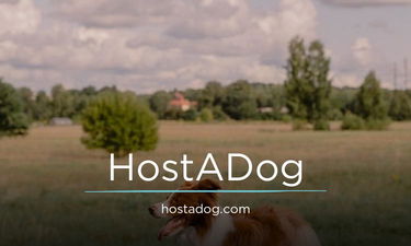 HostADog.com - Creative brandable domain for sale