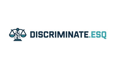 Discriminate logo