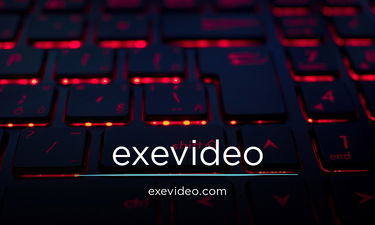 ExeVideo.com - Creative brandable domain for sale
