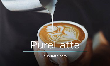 PureLatte.com - Creative brandable domain for sale
