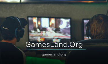 GamesLand.Org - Creative brandable domain for sale