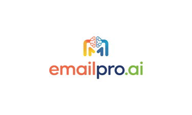 eMailPro.ai - Creative brandable domain for sale