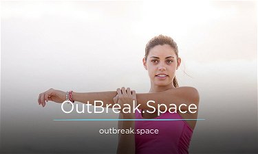 Outbreak.Space - Creative brandable domain for sale