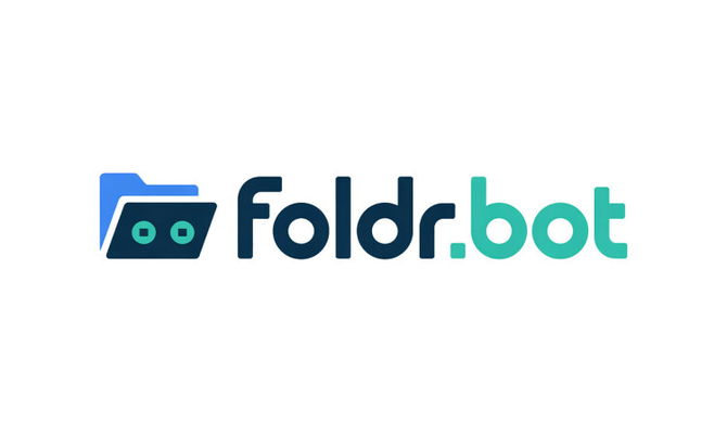 Fold R Logo Foldr.bot — Premium Domain For Sale | Atom