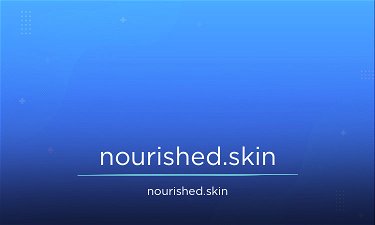 Nourished.skin - Creative brandable domain for sale