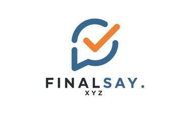 FinalSay.xyz - Creative brandable domain for sale