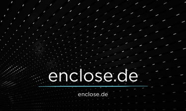 Enclose.de - Creative brandable domain for sale