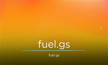 Fuel.gs - Creative brandable domain for sale