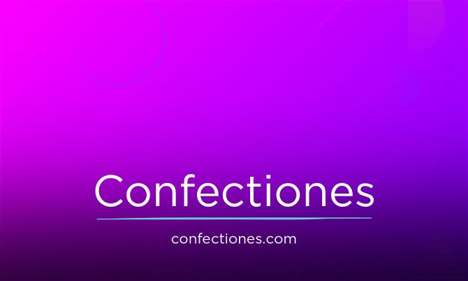 Confectiones.com