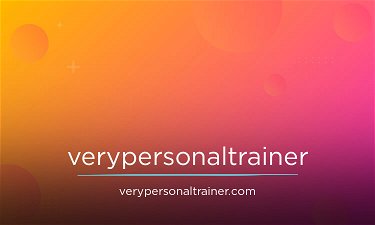 VeryPersonalTrainer.com - Creative brandable domain for sale