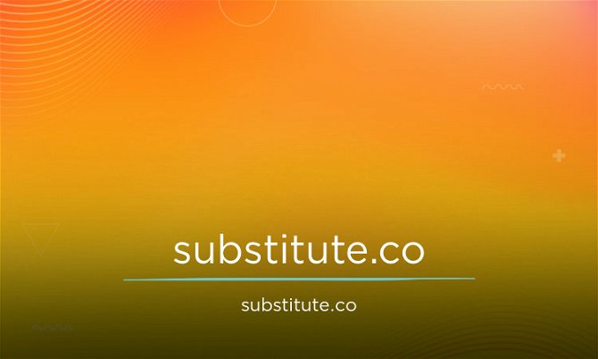 Substitute.co