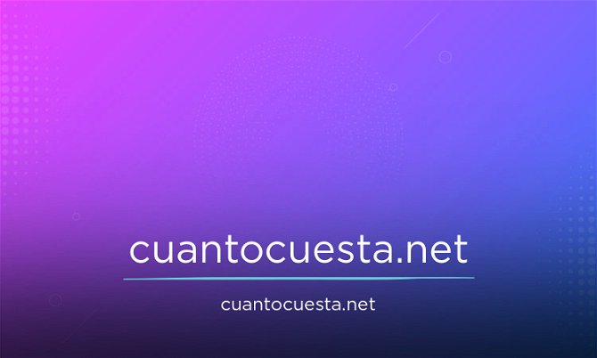 cuantocuesta.net