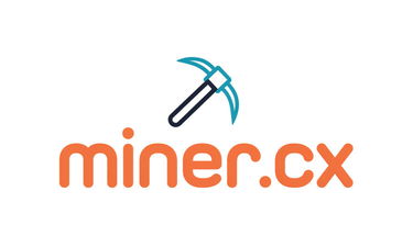 Miner.cx - Creative brandable domain for sale