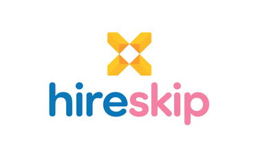 HireSkip.com - Creative brandable domain for sale