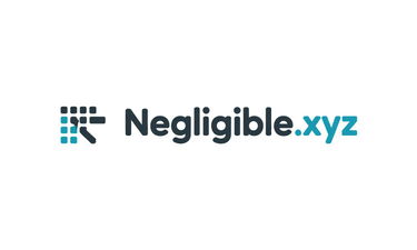 Negligible.xyz - Creative brandable domain for sale