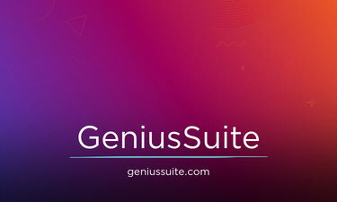 GeniusSuite.com - Creative brandable domain for sale