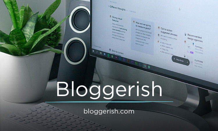 Bloggerish.com - Creative brandable domain for sale