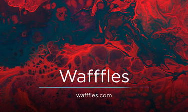 Wafffles.com - Creative brandable domain for sale