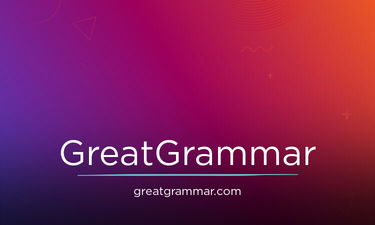 GreatGrammar.com - Creative brandable domain for sale