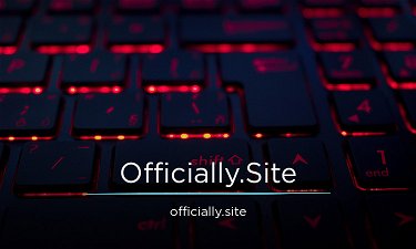 Officially.Site - Creative brandable domain for sale